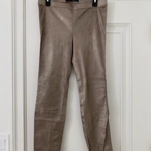 All Saints lam leather ASSER leggings